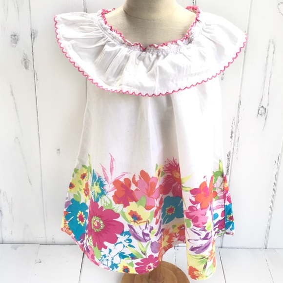 Children’s Place Floral Summer Dress - Picture 3 of 4